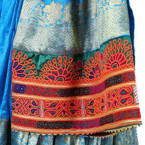 Vintage ethnique Kuchi robes Afghan/Pakistan traditionnel fête porter dentelle paillettes décoration multicolore traditionnel Kuchi robe - Product Image 6