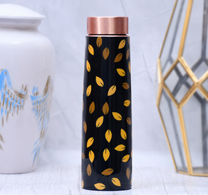 Botella de Agua de Cobre Puro con Diseño de Chakra, Estilo Bohemio, Ecológica, para Uso Doméstico, Cantidad Personalizada - Product Image 2