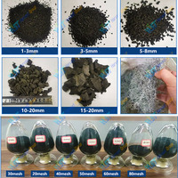 Machine de recyclage de pneus usagés efficace de 5 à 10 tonnes par heure, usine de granulation de pneus usagés, broyeur de pneus à vendre
