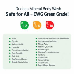 Limpiador Corporal Hidratante DeepLab con Agua Mineral, Suave y Calmante para Piel Seca y Sensible, Fórmula Delicada para el Cuidado Diario en la Ducha - Product Image 5