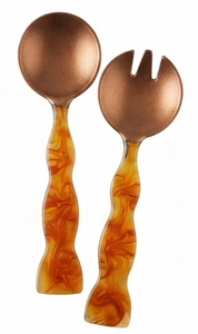 Cuillère de service en résine de qualité alimentaire, écologique, résistante au lave-vaisselle, au micro-ondes et au four, ustensile de cuisine pour riz, curry, salade, soupe - Product Image 4