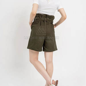 กางเกงยีนส์ขาสั้นผู้หญิงน้ำหนักเบาขายส่ง กางเกงยีนส์ขาสั้นผู้หญิงใส่สบายมีซิป สำหรับขายออนไลน์ - Product Image 4