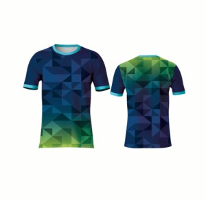 Camiseta de Jersey para Hombre con Diseño Temático de Aventura, Montañas en el Frente, Brújula, Ilustraciones de Viaje, Manga Corta, Casual, 100% Poliéster, Digital - Product Image 1