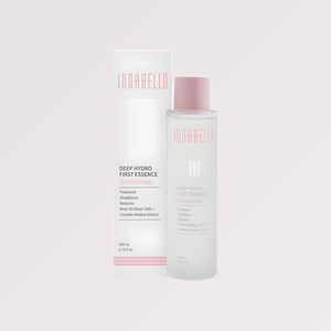 Suero coreano para el cuidado de la piel Inabelro Deep Hydro First Essence 200ml, suero facial iluminador, suero lifting facial, suero antiedad. - Product Image 1