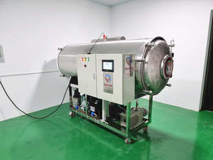 เครื่องอบแห้งแบบแช่แข็งอเนกประสงค์ WHFD-100 สำหรับอาหาร  ควบคุมด้วย PLC  ทำจากสแตนเลสเชิงพาณิชย์  ใช้มอเตอร์และระบบทำความร้อนด้วยไอน้ำอัตโนมัติ - Product Image 4