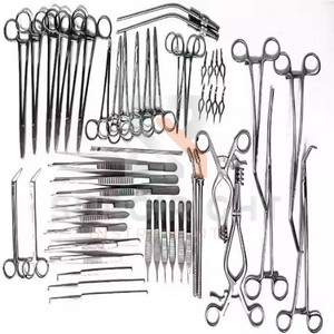 Juego de 52 Instrumentos de Cirugía Cardíaca y Vascular de Acero Inoxidable Reutilizables para Toracotomía, Cirugía General y Mayor, para Hospital, por Blush - Product Image 3