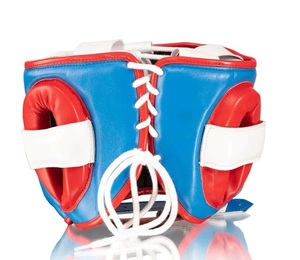 Ensemble de sparring professionnel Fly MMA en cuir de vachette véritable avec sangle réglable, comprenant des gants de boxe, un protège-tête et un protège-guêtres - Product Image 5