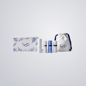 Crème de beauté LBB Travel Kit : Tonique 20ml / Crème 10ml / Nettoyant moussant 10ml / Sérum 10ml / Pochette 130 x 150mm - Product Image 2