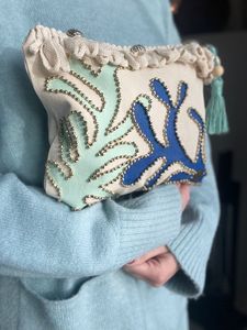 Bolso de Hombro de Lujo para Mujer 2026, con Cuentas Bordadas, Perlas y Cristales Hechos a Mano, para Fiestas, Bodas, de Alta Calidad - Product Image 5