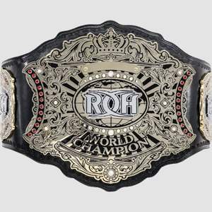Réplica del Cinturón de Campeonato ROH, Anillo de Honor, Título de Campeonato - Cinturones ROH - Product Image 1
