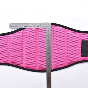 Custom Manufactured Waist Support Weightlifting Waist Belt Cowhide Leather Fitness Weightlifting Belt - Product Image 4