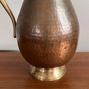 Carafe à eau en cuivre à finition texturée, carafe à eau en cuivre de style motif, carafe à eau en cuivre à finition lisse, prix d'usine en gros - Product Image 5