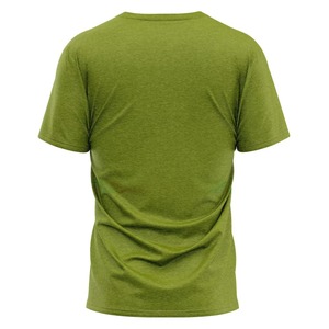 T-shirt pour homme personnalisé avec logo imprimé en sérigraphie, 100% coton, col en V, coupe classique, service OEM, couleur unie, respirant, séchage rapide, 220g - Product Image 5