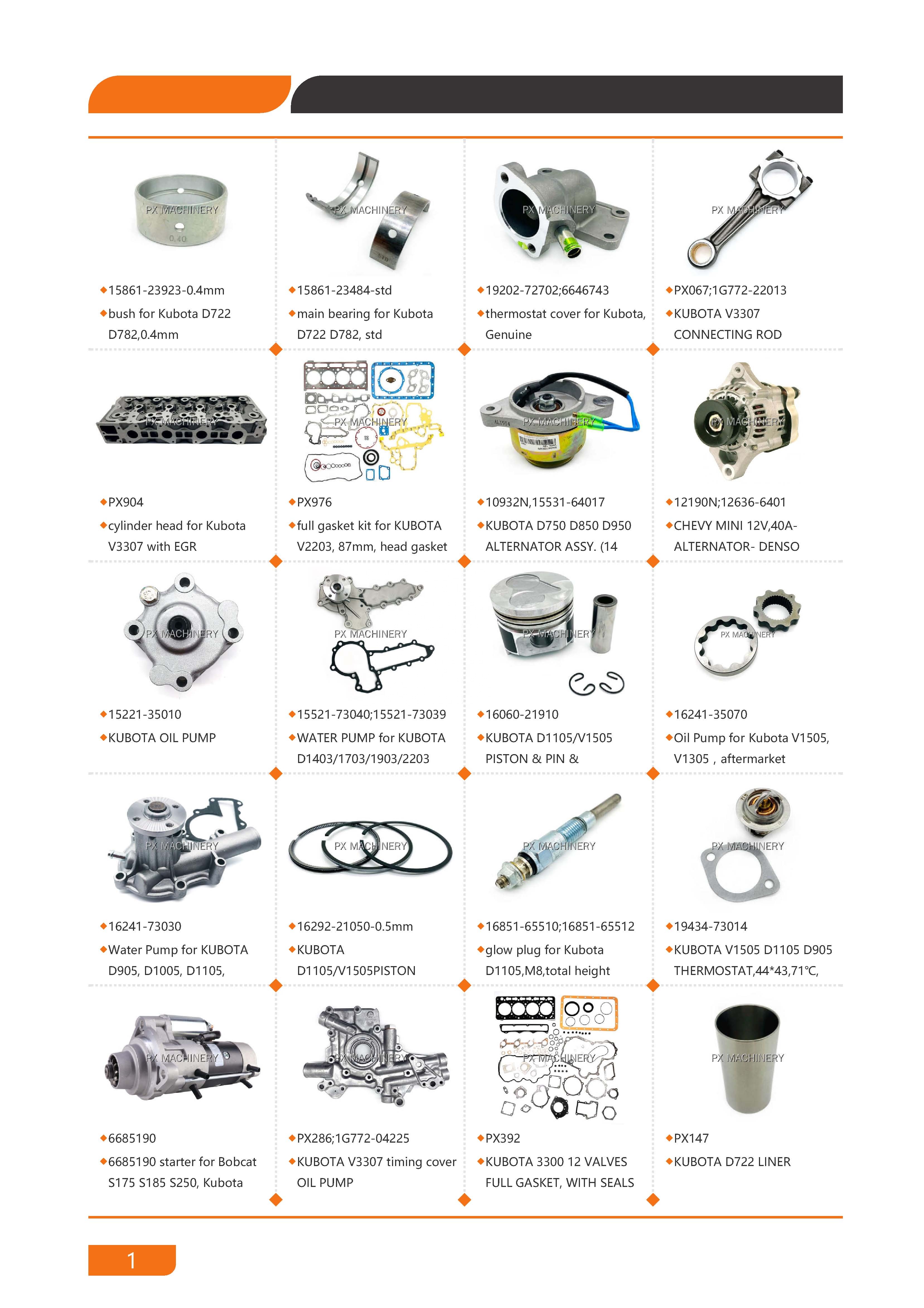 Kubota Steering Shafts - Reliable Spare Parts for Tractors