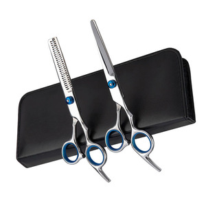 Ciseaux de coiffure professionnels 2026 en acier inoxydable pour barbier et salon de coiffure, ciseaux à effiler - Product Image 1