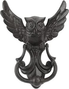 Timbre de puerta de latón estilo antiguo con cabeza de águila para puerta principal, timbre de puerta decorativo para el hogar, timbre de puerta con anillo para muebles - Product Image 3