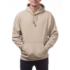OEM ODM Breathable Comfortable New Winter Hoody <b>Plain</b> Solid Color Own Logo Printed Pullover Men <b>Hoodies</b> - Product Image 1