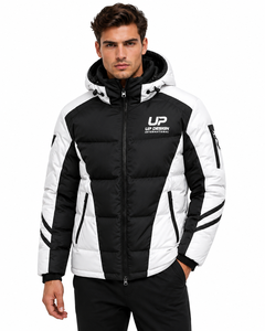Chaqueta de Invierno Impermeable con Capucha para Hombre, Chaqueta Acolchada para Esquí, Parka para Exteriores, Fabricante OEM ODM - Product Image 3