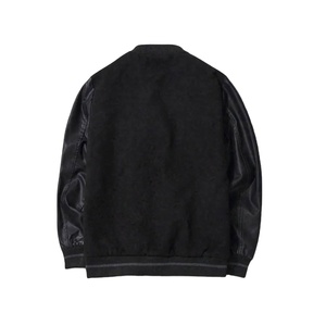 Customizable Comfortable Embroidery Pattern Flight Bomber Jacket for Men & Women Waterproof Varsity Stand Collar Jacket for Men - Product Image 5