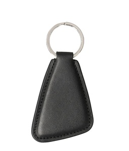 Wholesale Luxury Genuine Leather Keychains Colorful Personalized Solid Car <b>Keyrings</b> Fashion Keyholders Custom Keychains Gifts - Product Image 3