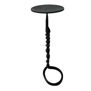 Large Cast Iron Taper Wedding <b>Black</b> Candle <b>Holder</b> for High Quality Home Decorative Wedding and Party - Product Image 6