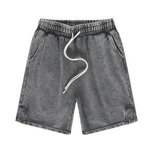 Shorts de sport décontractés pour homme en coton respirant de haute qualité, personnalisables et en gros - Product Image 4