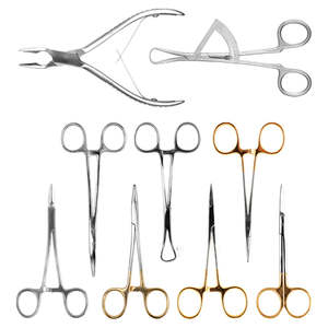 Instrumentos Dentales, Kit de Instrumentos Quirúrgicos Dentales, Kit de Cirugía de Implantes Dentales de Acero Inoxidable para Laboratorio Dental, por Dentavex - Product Image 2