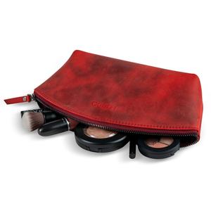 Vegan Leather Makeup Pouch LCB-0040 Zipper <b>Travel</b> <b>Cosmetic</b> Organizer Beauty <b>Bag</b> with Custom Logo for Women - Product Image 6
