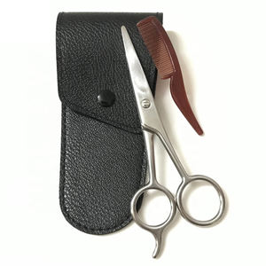 Tijeras de Acero Inoxidable de 5 Pulgadas para Recortar el Vello de la Nariz y la Barba, Tijeras de Peluquería con Mango Largo, Tijeras Quirúrgicas Creativas para Salón de Belleza - Product Image 6