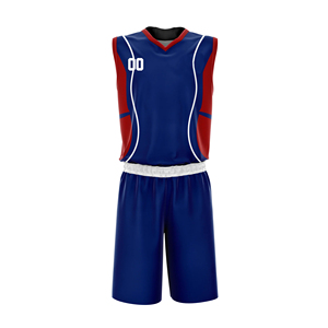 Custom Sublimated Basketball Jersey Set Green Purple V-Neck Sleeveless Moisture Wicking <b>Athletic</b> Wear for Men Adults - Product Image 3