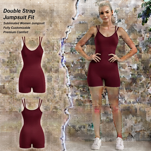 Combinaison de yoga taille haute sans manches pour femme, couleur unie, détails en maille, effet ventre plat, longueur intégrale, coupe ajustée, toutes saisons - Product Image 1