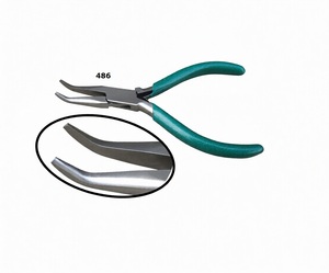 Pince à bec courbé de haute qualité, robuste, 5,1/4, outils de fabrication de bijoux de qualité supérieure, collection et meilleur produit au prix de gros le plus bas - Product Image 1