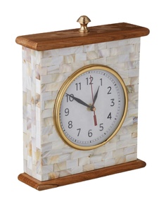 Thủ công bằng GỖ MẸ ngọc trai bảng đồng hồ thanh lịch nhà văn phòng trang trí nội thất Quà Tặng thạch anh điện tử đồng hồ vỏ <span class=keywords><strong>Inlay</strong></span> trang trí - Product Image 1