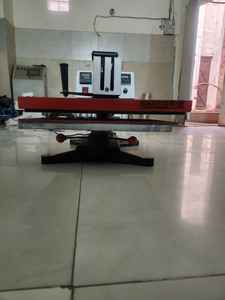 Presse à chaud manuelle plate 1,2 x 2,5 m pour transfert thermique de vêtements, sublimation, impression d'étiquettes, logos et tissus - Product Image 3