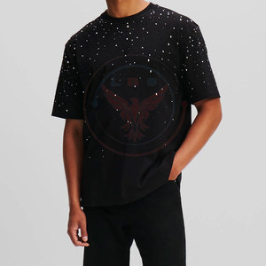 เสื้อยืดผู้ชายประดับเพชรเทียม แขนสั้น ผ้าฟลีซ สำหรับกิจกรรมกลางแจ้ง ดีไซน์ใหม่ ระบายอากาศได้ดี เป็นมิตรกับสิ่งแวดล้อม แห้งเร็ว ลดราคาพิเศษ - Product Image 4