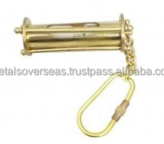 พวงกุญแจนาฬิกาทรายทองเหลืองวินเทจขนาดเล็ก  ตกแต่งด้วยทอง  เหมาะสำหรับเป็นของขวัญและของที่ระลึก - Product Image 5