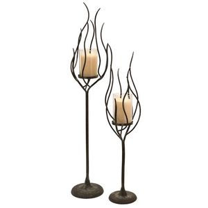 Support mural décoratif en métal pour bougies, idéal pour la maison, les restaurants, les cafés et les boutiques – Idées de décoration murale - Product Image 1
