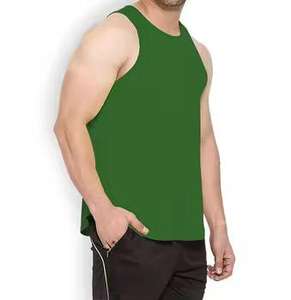 High Quality Men GYM Stringer Vest Rasta Caribbean Style Tank <b>Top</b> Large Meshing <b>Jamaica</b> Trinidad Mesh Fishnet Gym Wear - Product Image 4