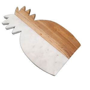 Planche à découper en marbre et bois, design de style luxueux, au meilleur prix d'usine - Product Image 1
