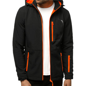 Meilleure Vente : Veste Softshell Homme Hiver Respirante Coupe-Vent avec Fermeture Éclair pour Randonnée Décontractée en Extérieur - Product Image 6