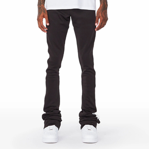 100% Cotton <b>Loose</b> <b>Men's</b> Sweatpants Track Sweat Pants <b>for</b> <b>Men</b> Custom Streetwear Sweatpants Hip Hop Flare Stacked Pants <b>Trousers</b> - Product Image 4