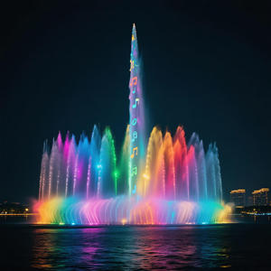 Fontaines musicales personnalisées Artwatershow, fontaines d'eau dansantes - Product Image 4