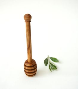 Elegante cuchara de madera para miel, hecha a mano, herramienta para servir miel sobre café, té y postres. - Product Image 4