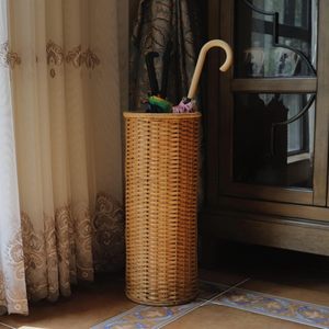 Porta Paraguas de Lujo Hecho a Mano, Cesta de Ratán Ecológica, Práctica y Multiusos para Decoración de Hotel, Restaurante y Hogar, Estilo Vintage - Product Image 2