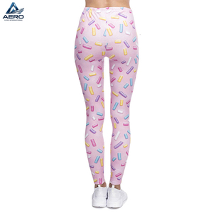 Leggings Deportivos para Mujer, Diseño Único, Estampado Ombre Forestal, Precio al por Mayor, Nueva Llegada - Product Image 3