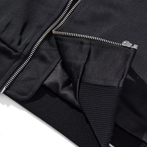 Servicio OEM, Chaqueta Bomber Deportiva Casual Personalizada Unisex de Primavera, Ecológica, Transpirable, Antibacteriana, Estilo Urbano - Product Image 3
