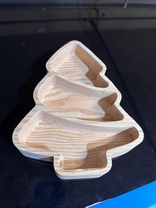 Christmas Wooden Gift Tray Christmas Wooden Display Tray Christmas Wooden Coffee Tray Christmas Wooden <b>Breakfast</b> Tray Christmas - Product Image 6