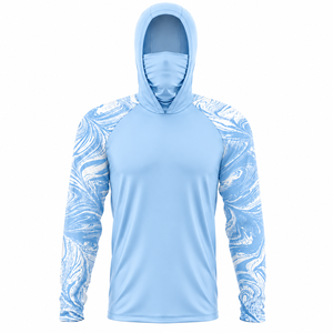 Camisa de Pesca Personalizada de Manga Larga con Capucha, Ropa para Actividades al Aire Libre, Fabricante - Product Image 1