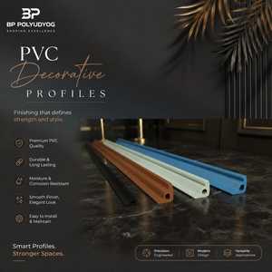 Profilés décoratifs en PVC écologiques pour meubles, coins carrés, bordures, panneaux de placards, extérieur - Product Image 4