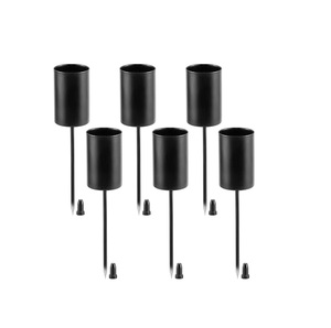 Centro de mesa navideño de fabricante OEM con elegante vegetación y velas para la mesa de comedor en las fiestas - Product Image 1